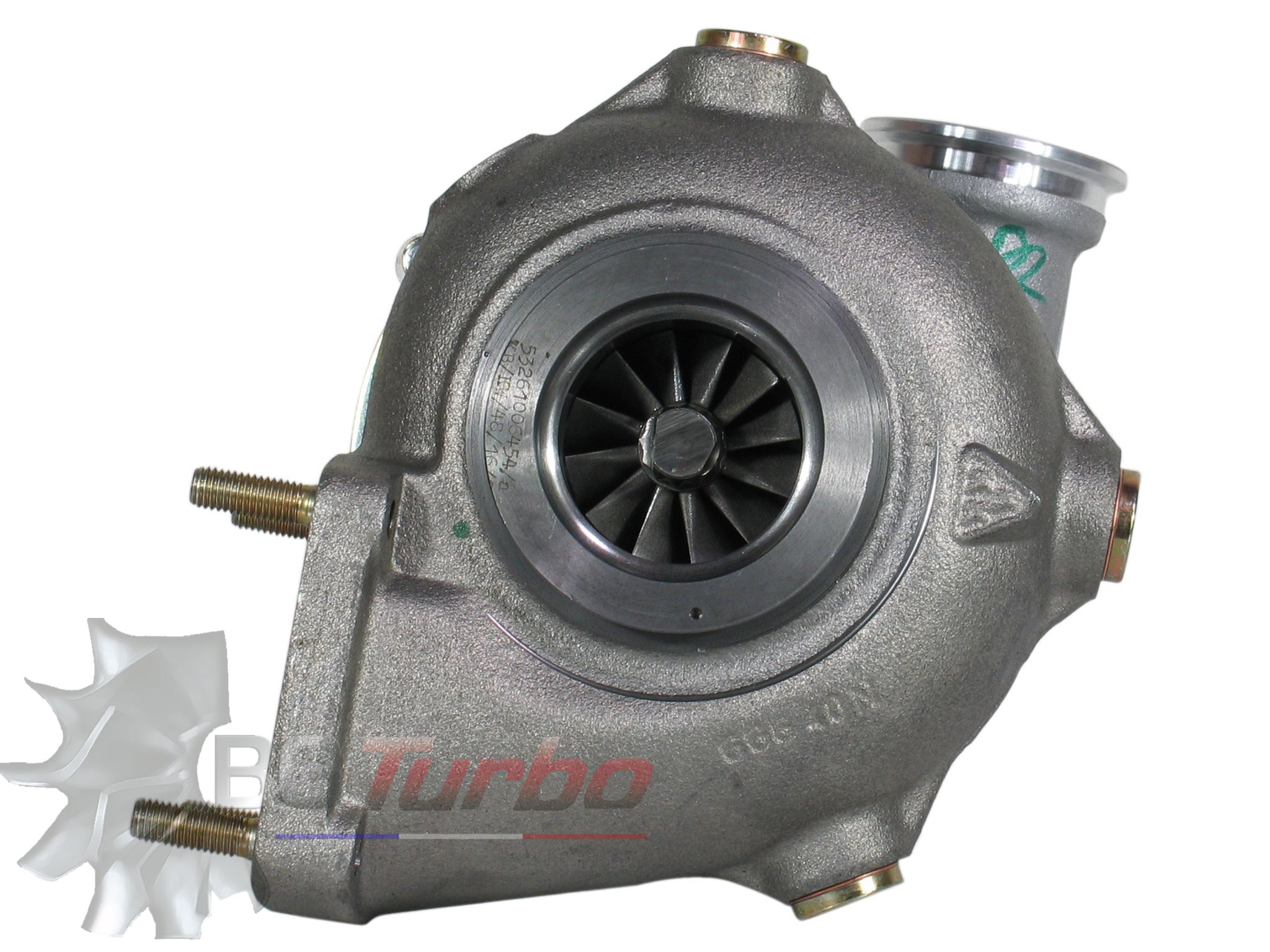 TURBO BORGWARNER K26 RECONDITIONNÉ EN FRANCE - VOLVO PENTA MARINE TAMD31 TMD311 2,4 L 109 129 CV - 53269706094 - ATTENTION ENTREE D'AIR TURBO SOUPLE
